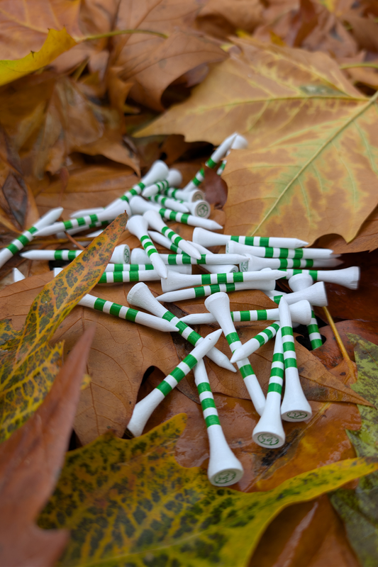 White Bamboo Golf Tees - 54mm
