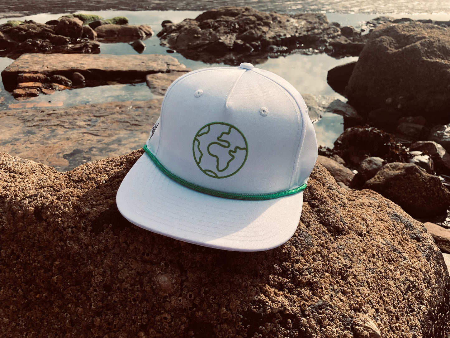 Structured Rope Cap - White image 0