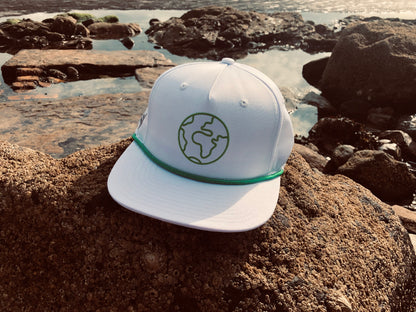 Structured Rope Cap - White image 0