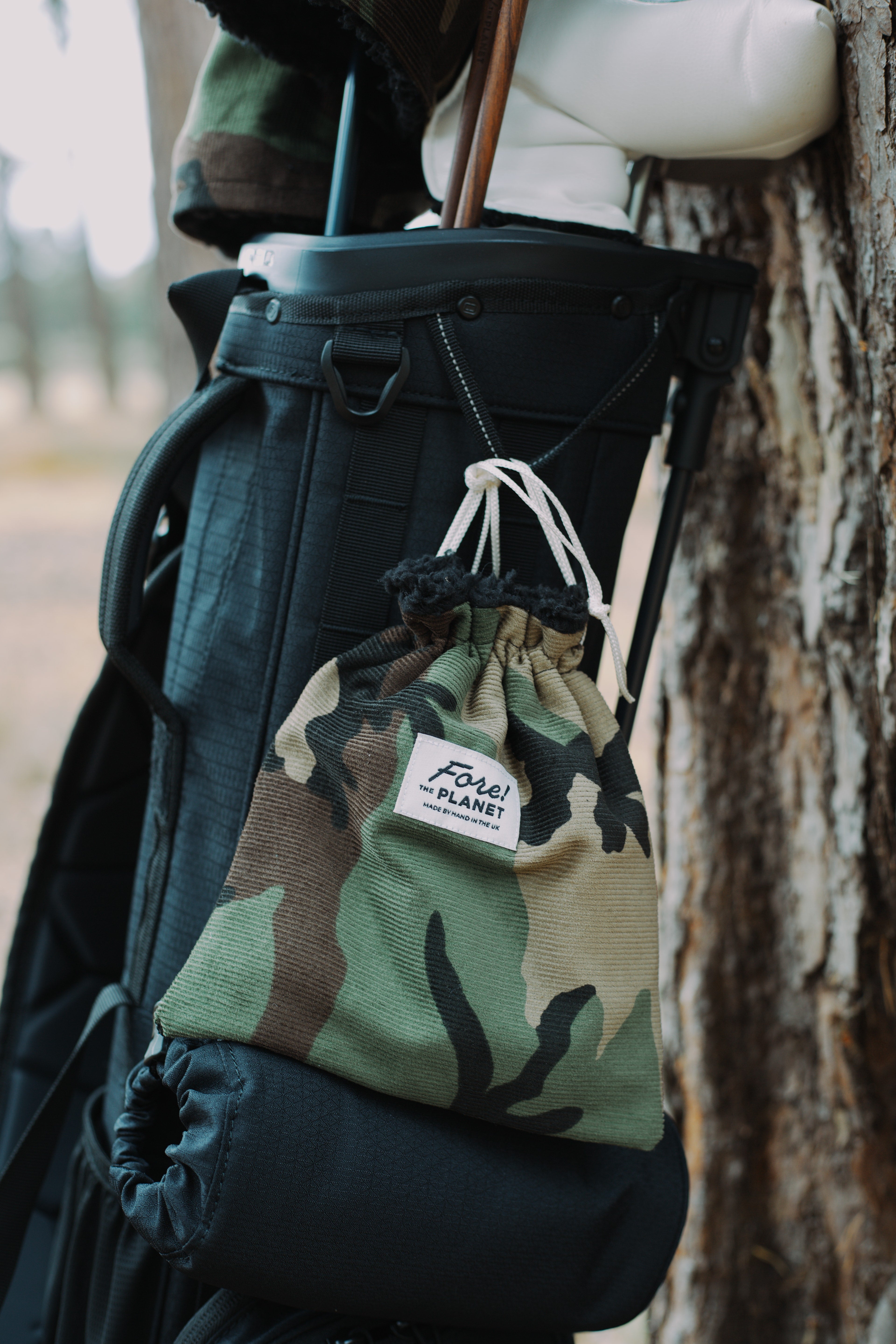 The Camo Corduroy Pouch