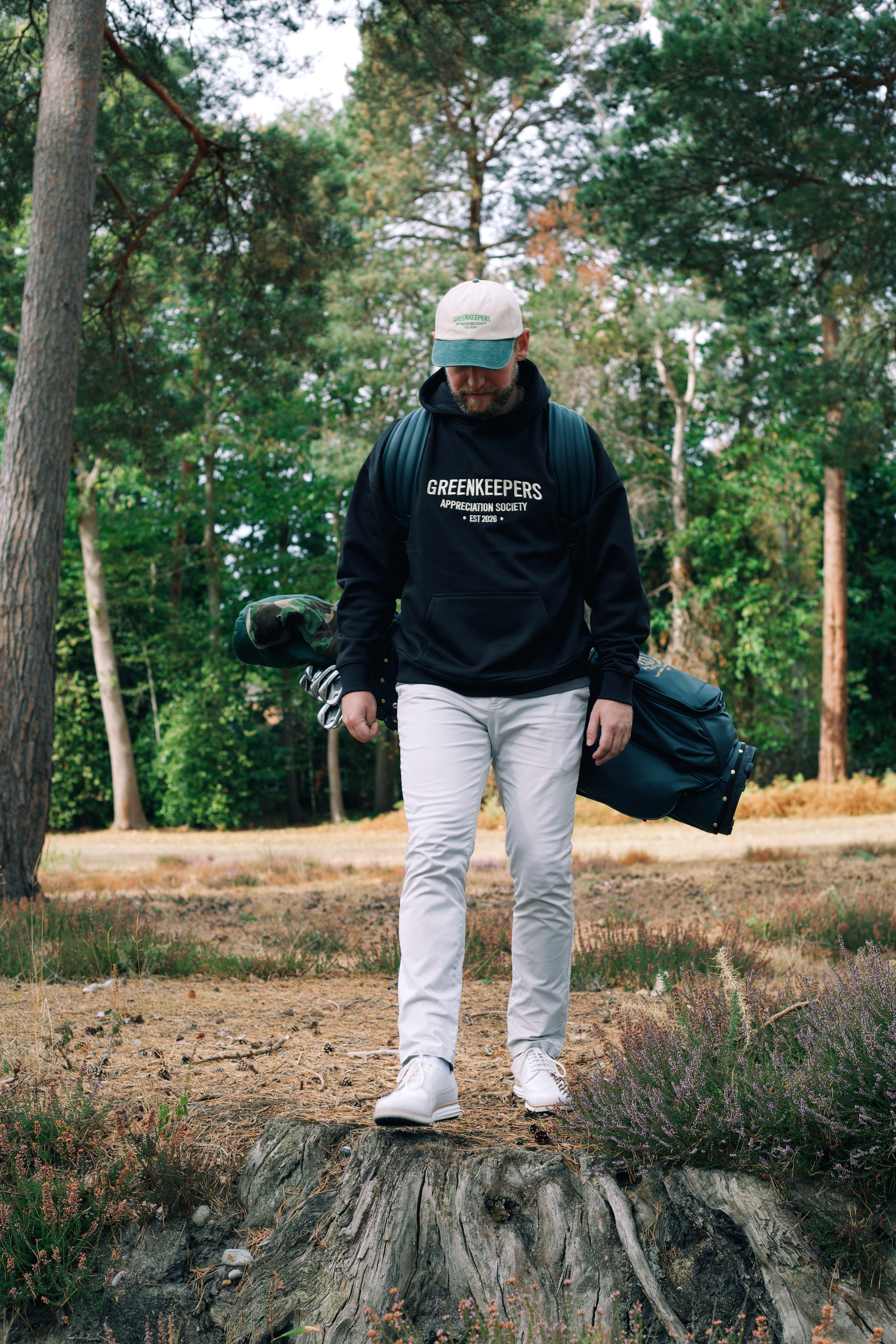 The Greenkeepers Hoodie - Black