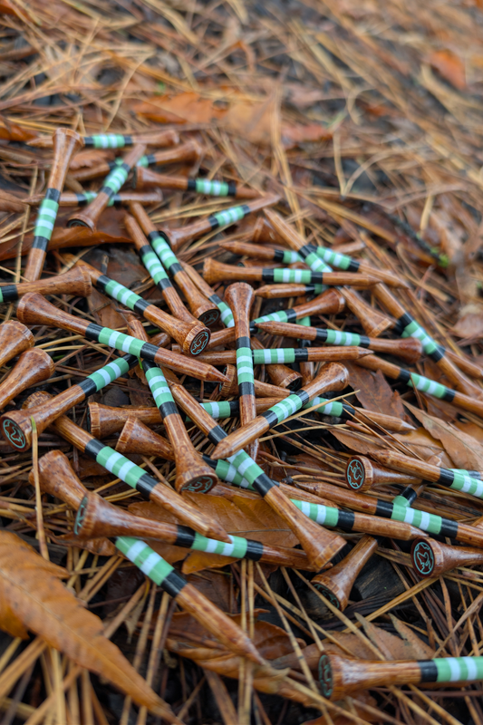 Brown Bamboo Golf Tees - 70mm