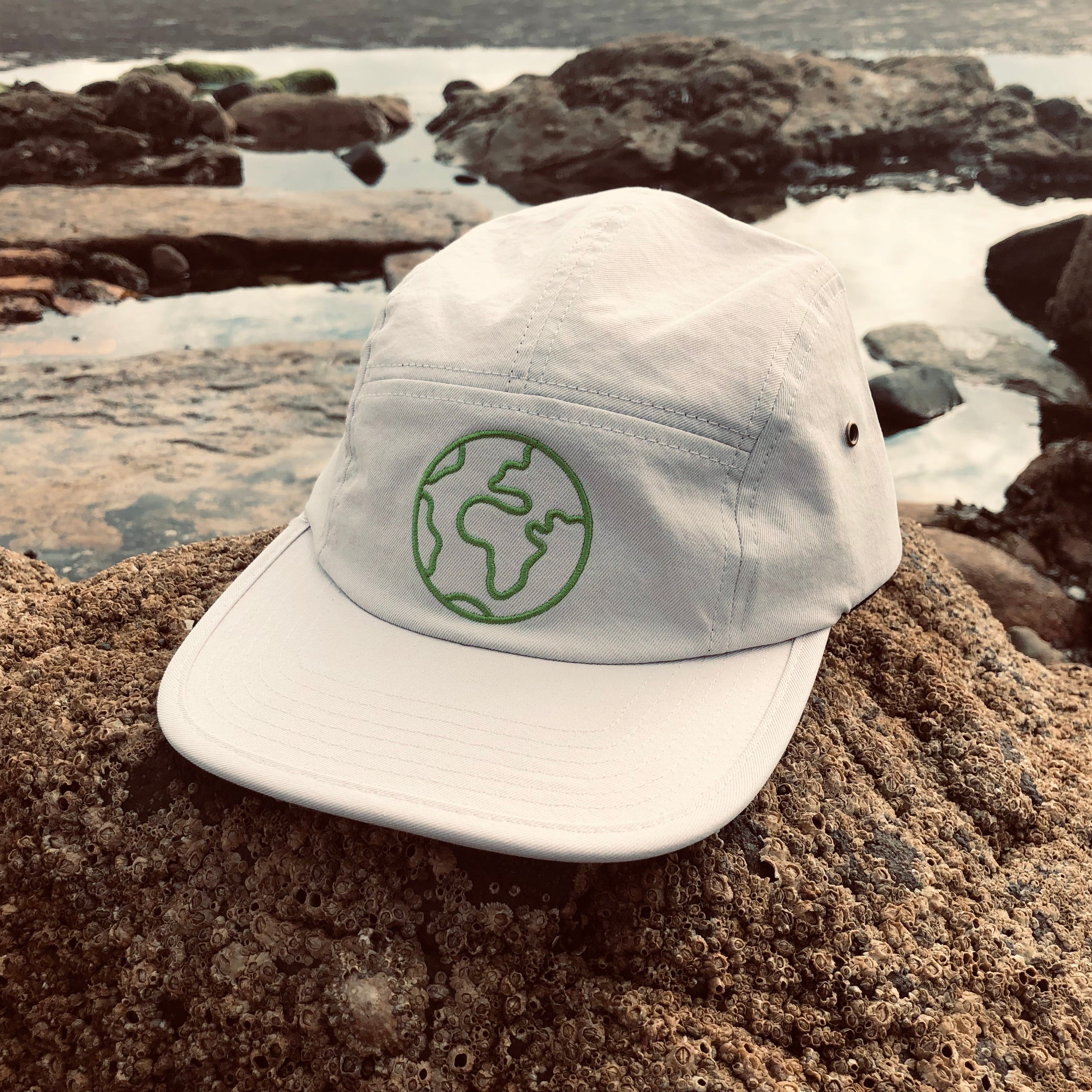 Casual 5Panel Cap - Beige image 0