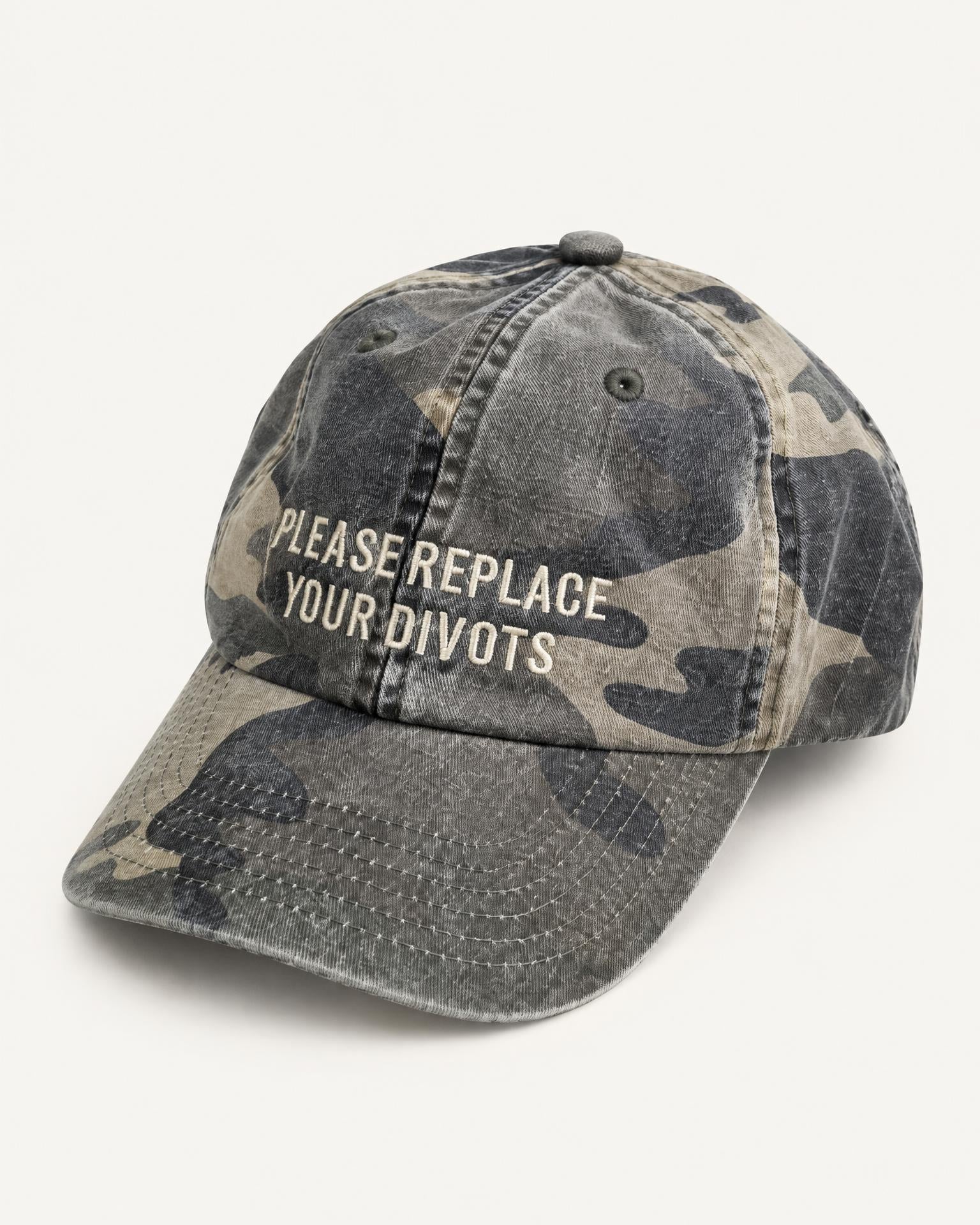 The Divots Cap - Camo