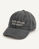 The Divots Cap - Black