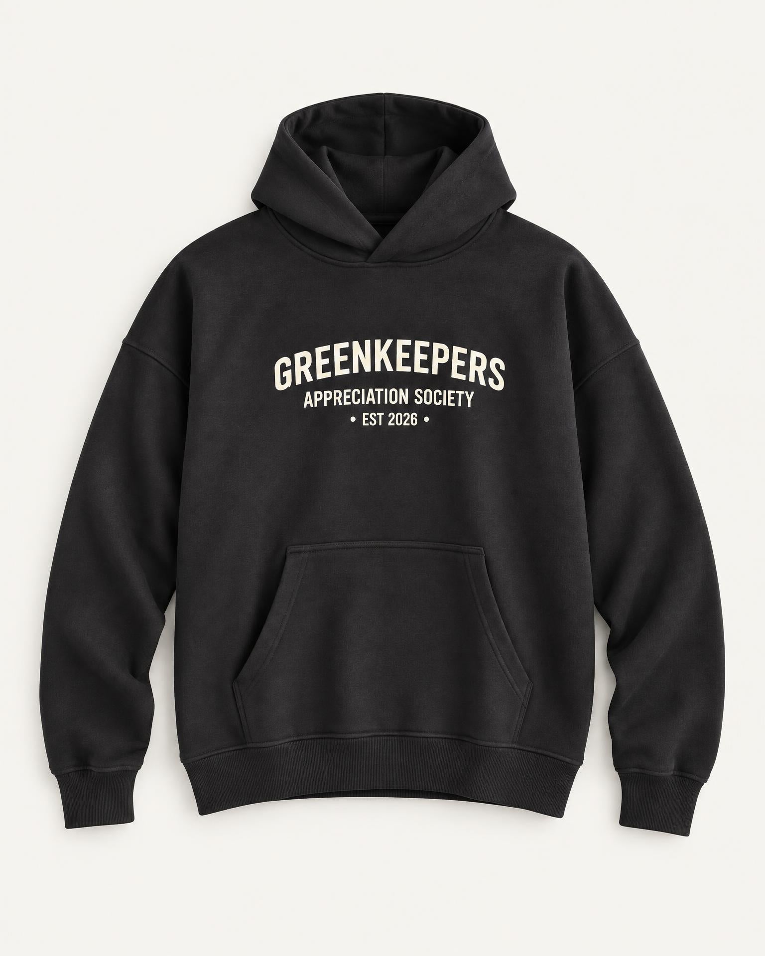 The Greenkeepers Hoodie - Black