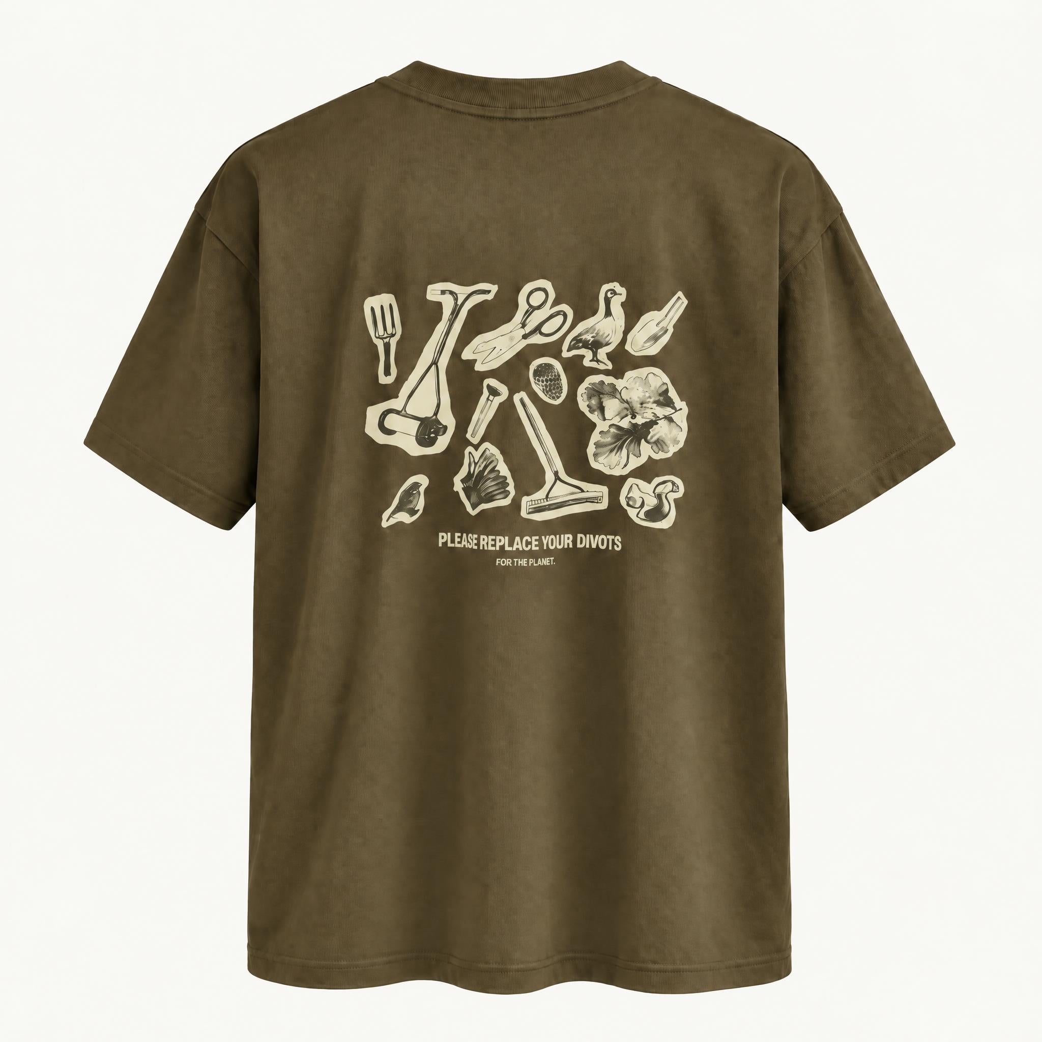 The Greenkeepers T-Shirt - Khaki