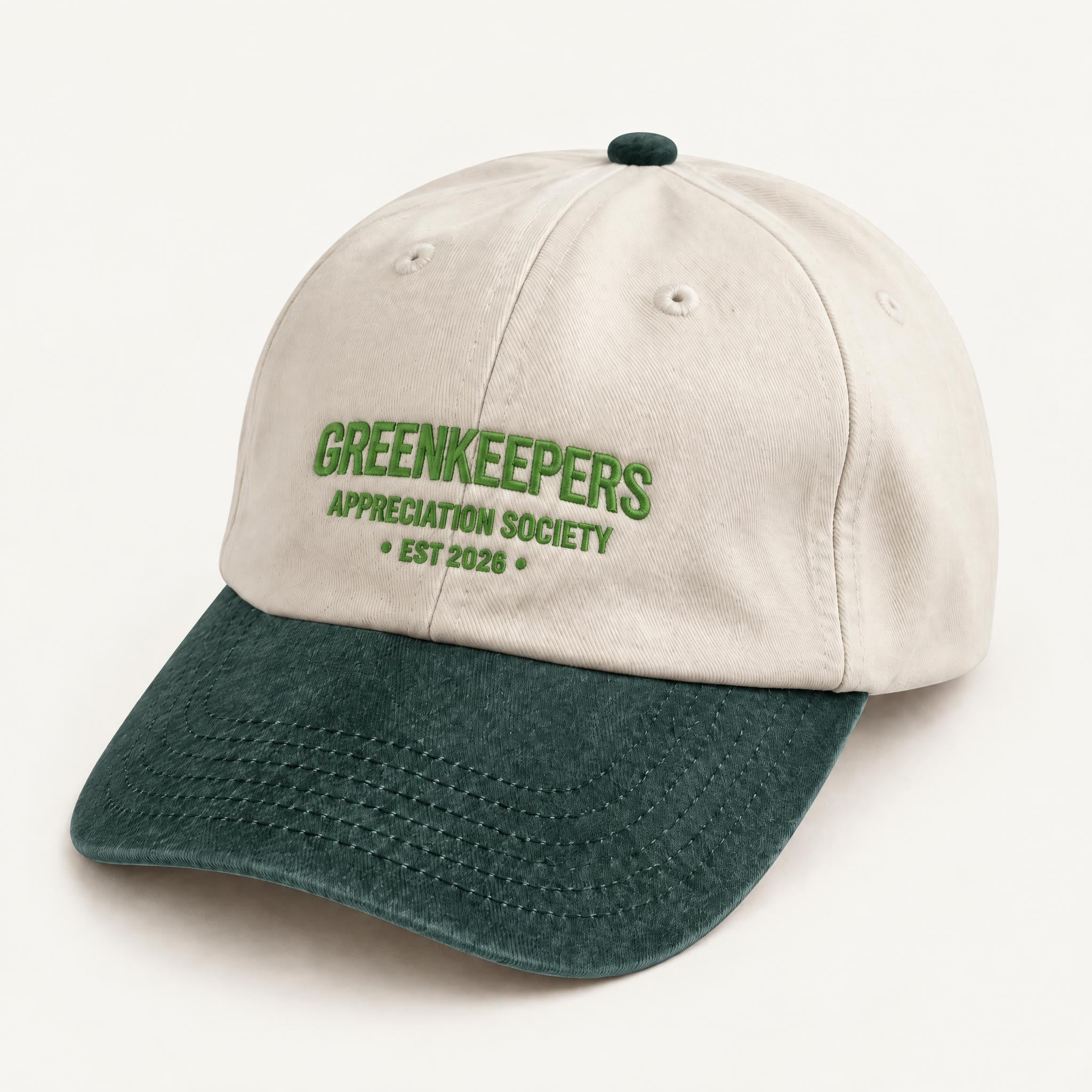 The Greenkeepers Cap - Natural/Forest